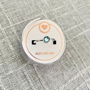 Brand New Alex and Ani Adjustable Ring